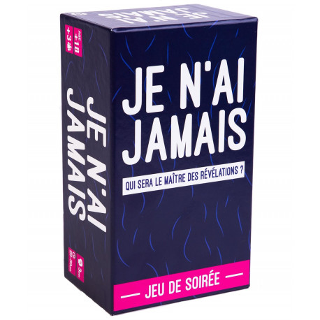 Boîte du jeu de société Je n'ai jamais Boîte du jeu de société Je n'ai jamais